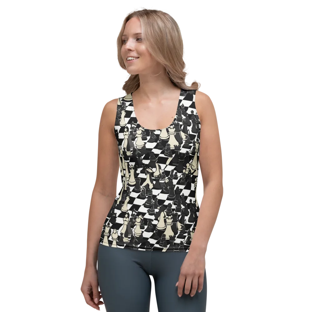 Ivory Gambit on Women's Tank Top — Front