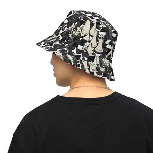 Ivory Gambit on a Reversible Bucket Hat