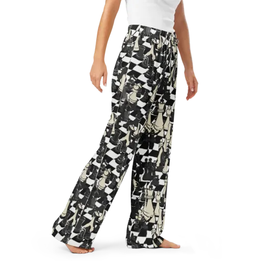 Ivory Gambit on a Women's Pajama Pants