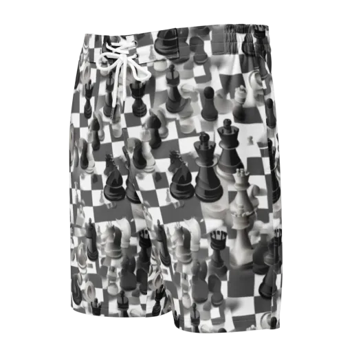 The Grand Gambit on a Men's Board Shorts