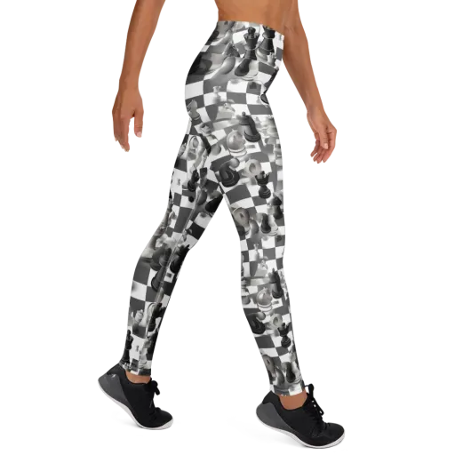 The Grand Gambit on a Yoga Leggings