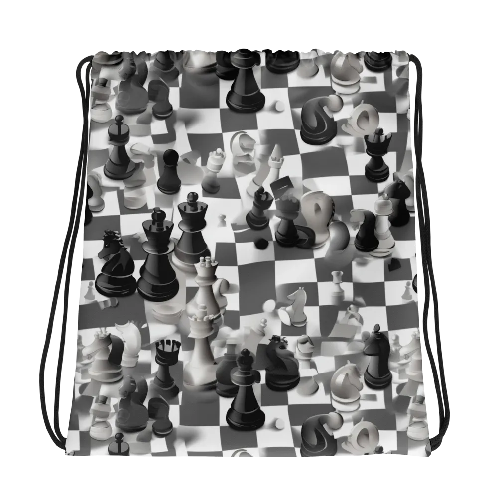 The Grand Gambit on Drawstring Bag — Photo