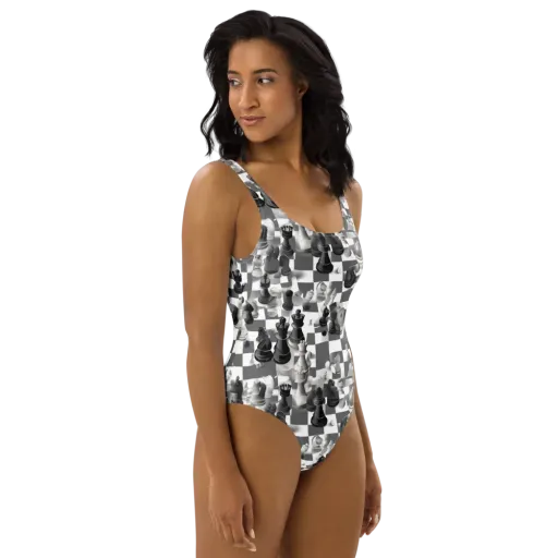 The Grand Gambit on a One-Piece Swimsuit