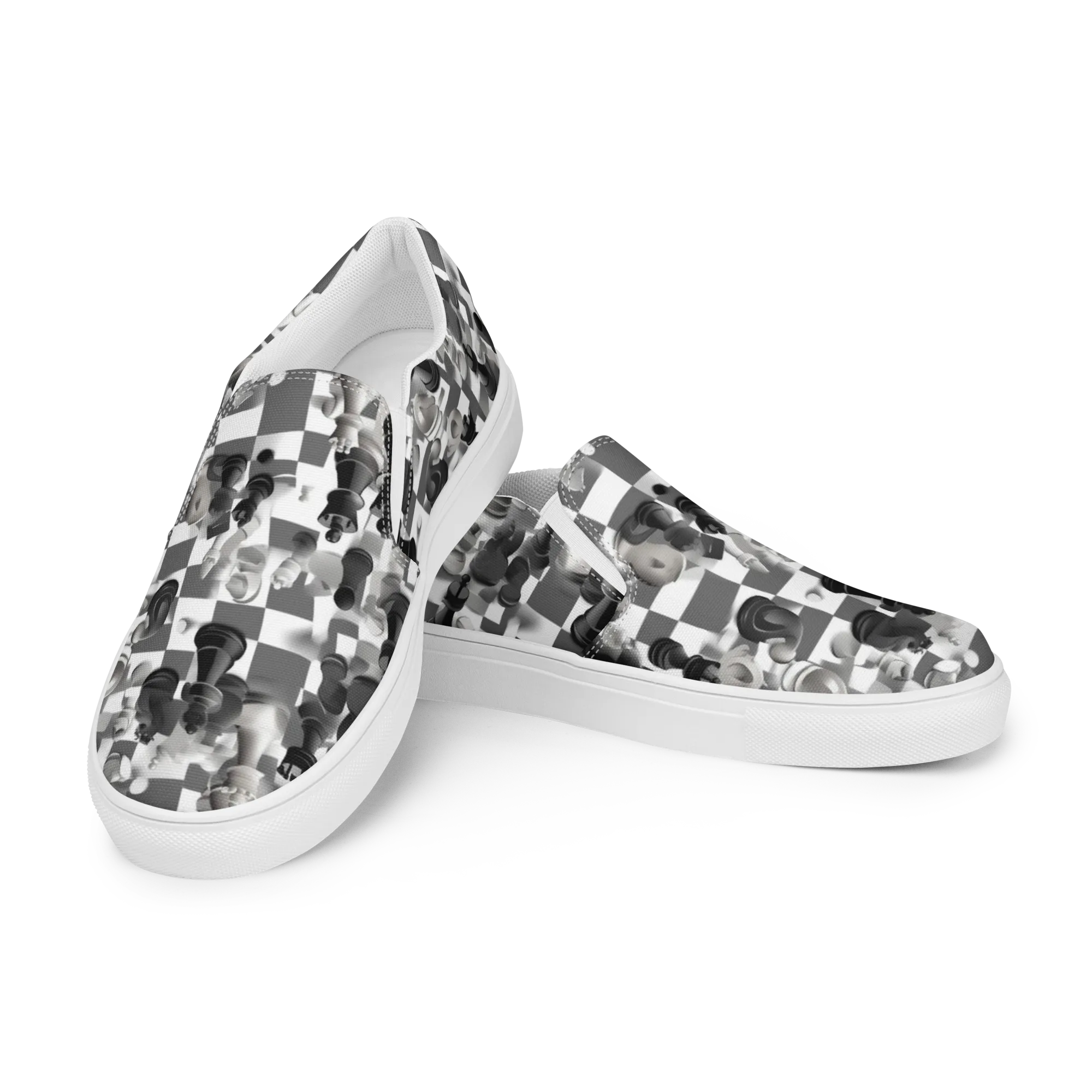The Grand Gambit on Women's Slip-On Canvas Shoes — Left Front