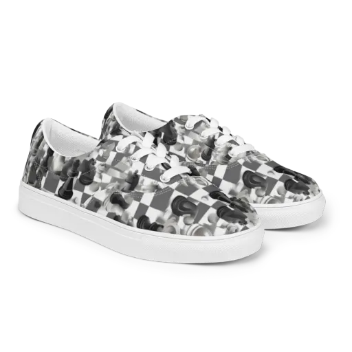 The Grand Gambit on a Men's Lace-Up Canvas Shoes