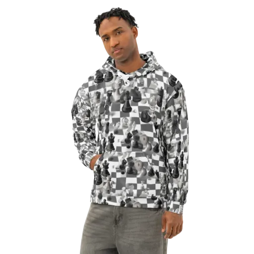 The Grand Gambit on a Cotton Hoodie