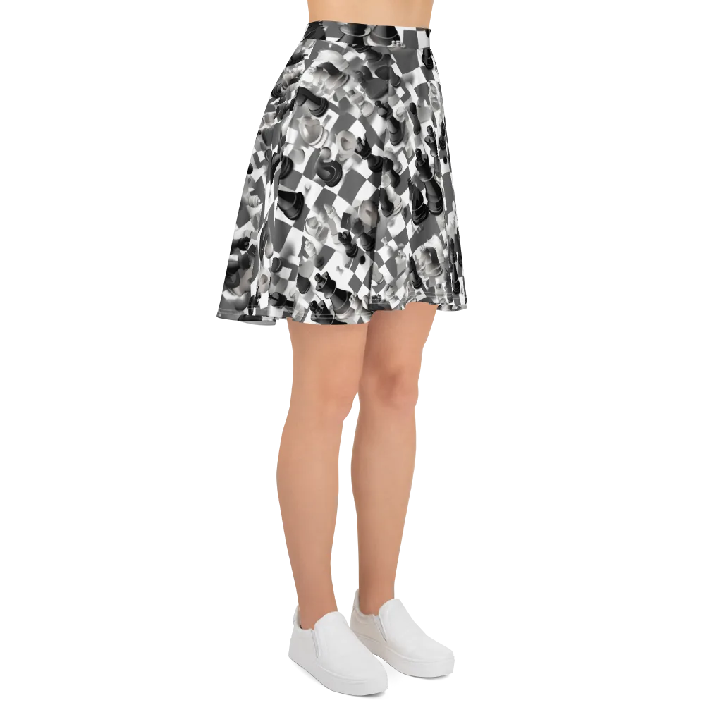 The Grand Gambit on Skater Skirt — Right
