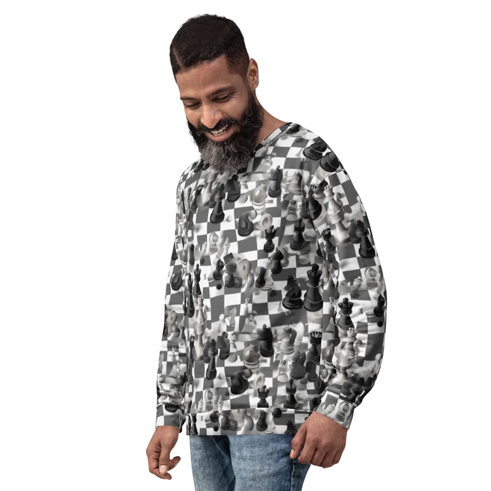 The Grand Gambit on Sweatshirt — Left Front