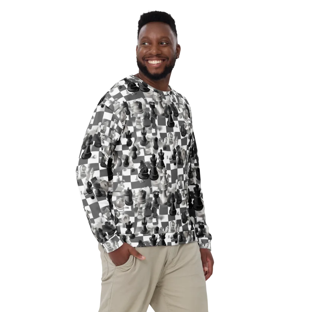 The Grand Gambit on Sweatshirt — Front