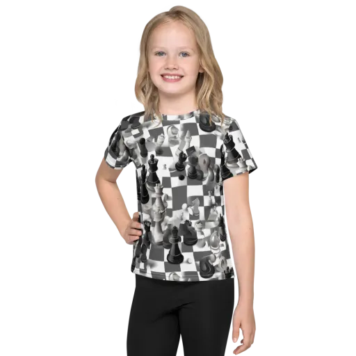 The Grand Gambit on a Kids Crew Neck T-Shirt