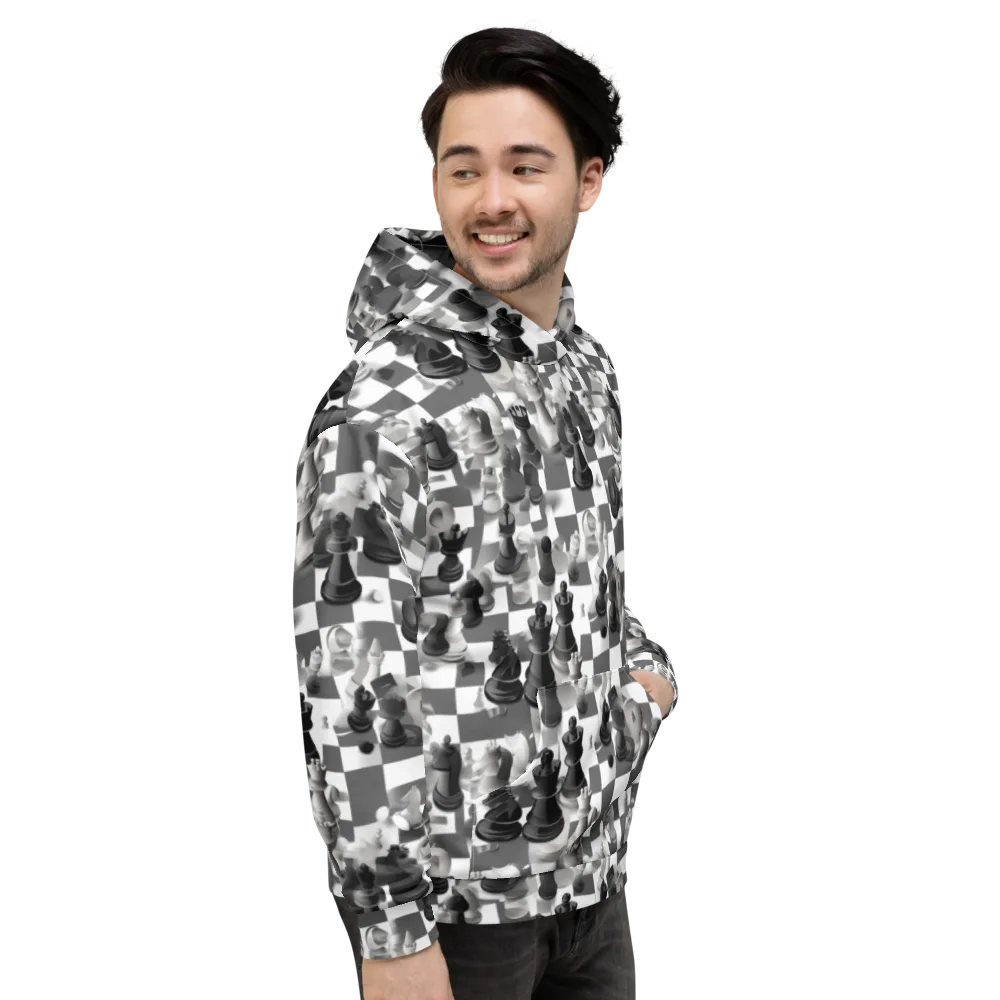 The Grand Gambit on Hoodie — Right