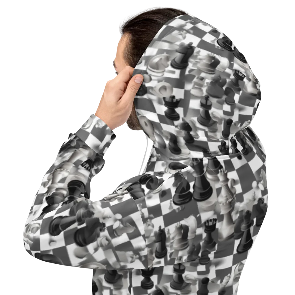 The Grand Gambit on Hoodie — Back