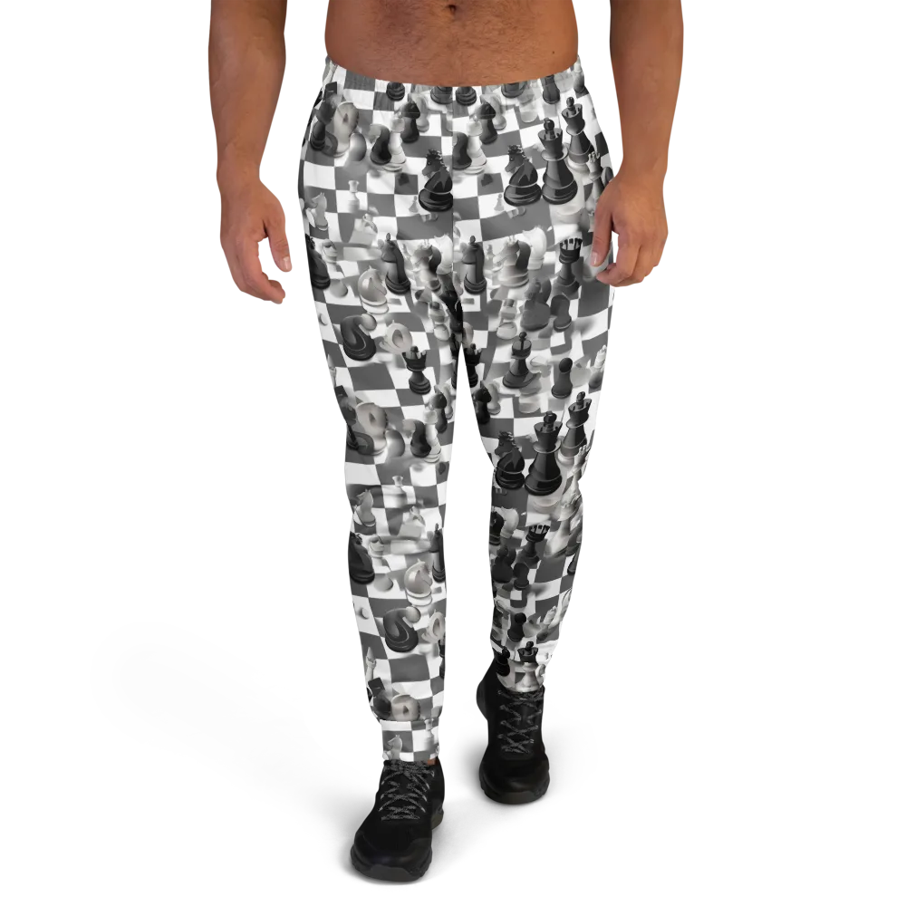 The Grand Gambit on Men's Joggers — Front