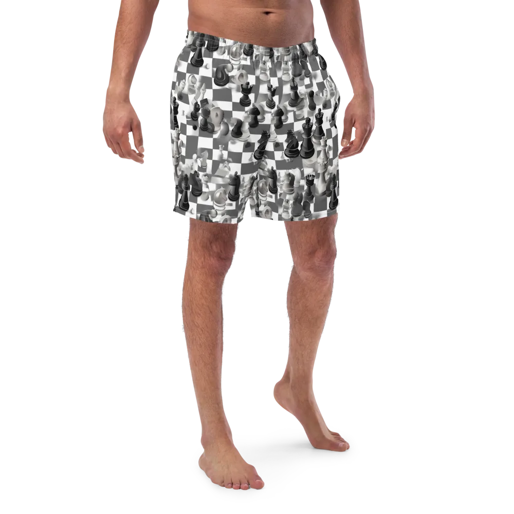The Grand Gambit on Swim Trunks — Front