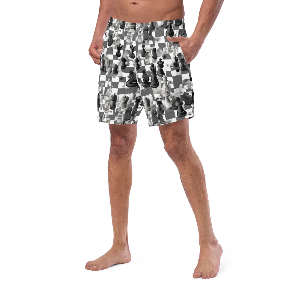 The Grand Gambit on Swim Trunks — Left Front