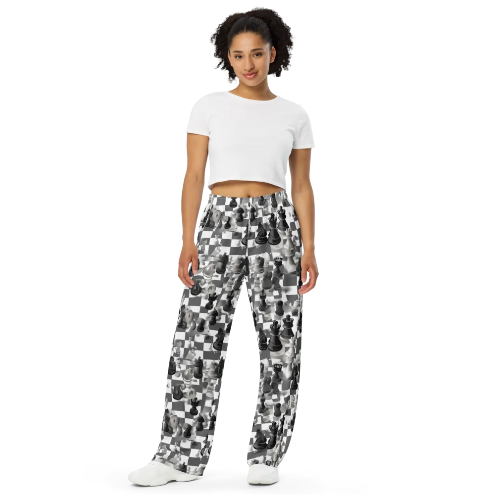 The Grand Gambit on Wide-Leg Pants — Front