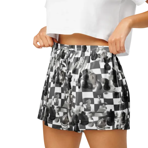The Grand Gambit on a Women's Pajama Shorts