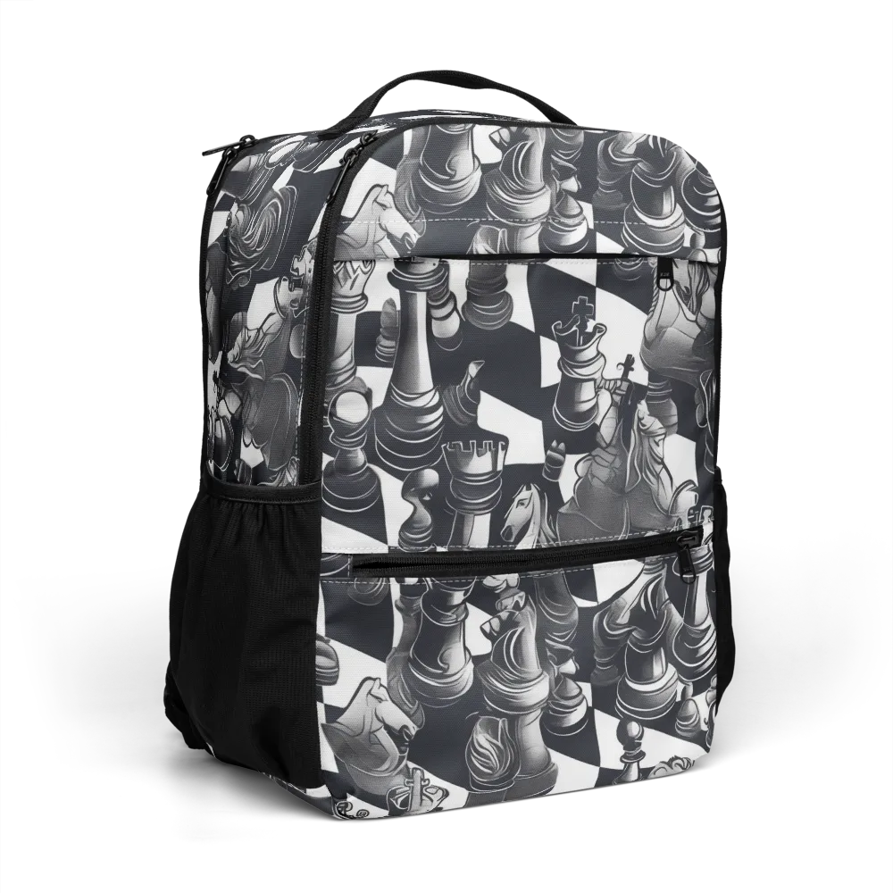Midnight Gambit on Utility Backpack — Right Front