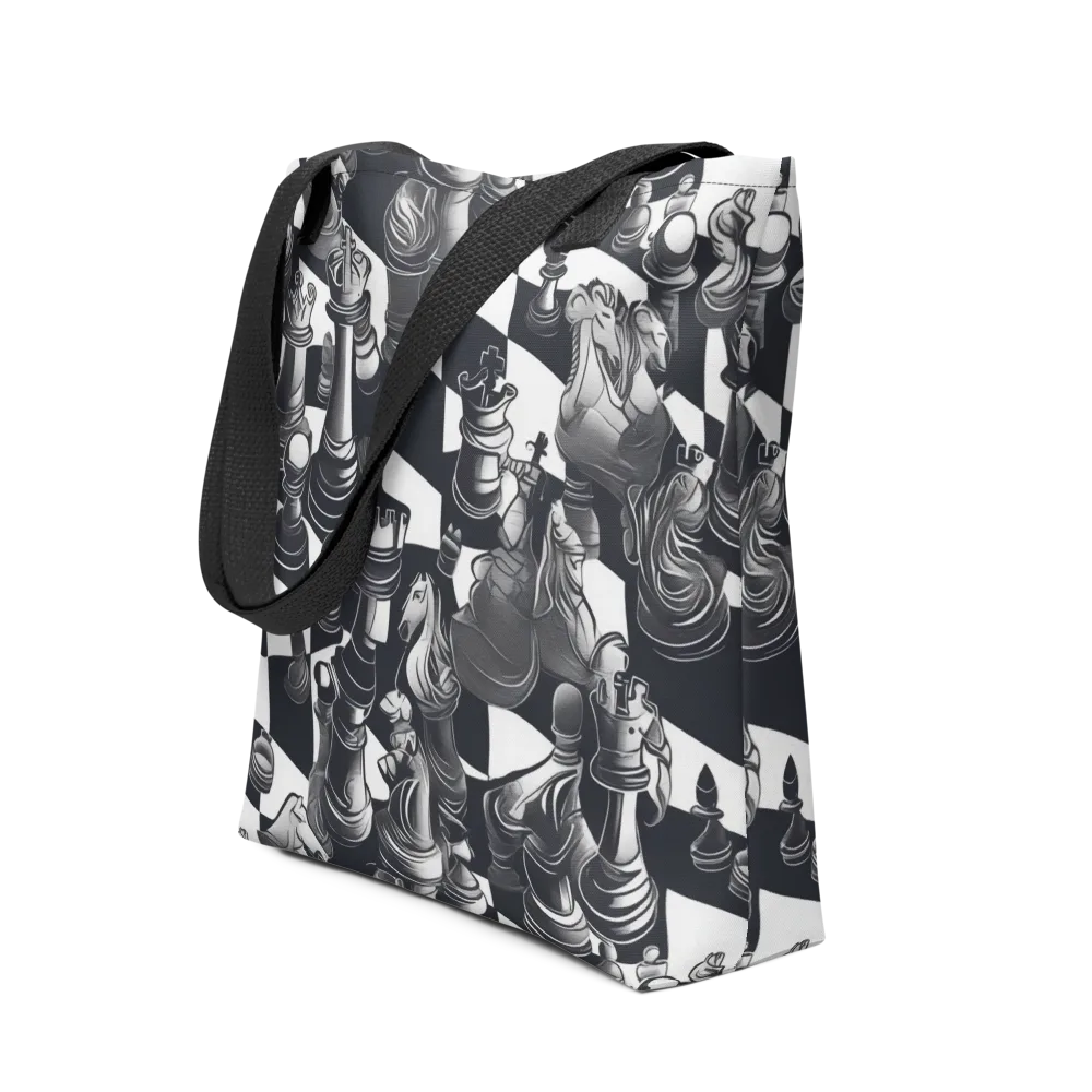 Midnight Gambit on Tote Bag — Front