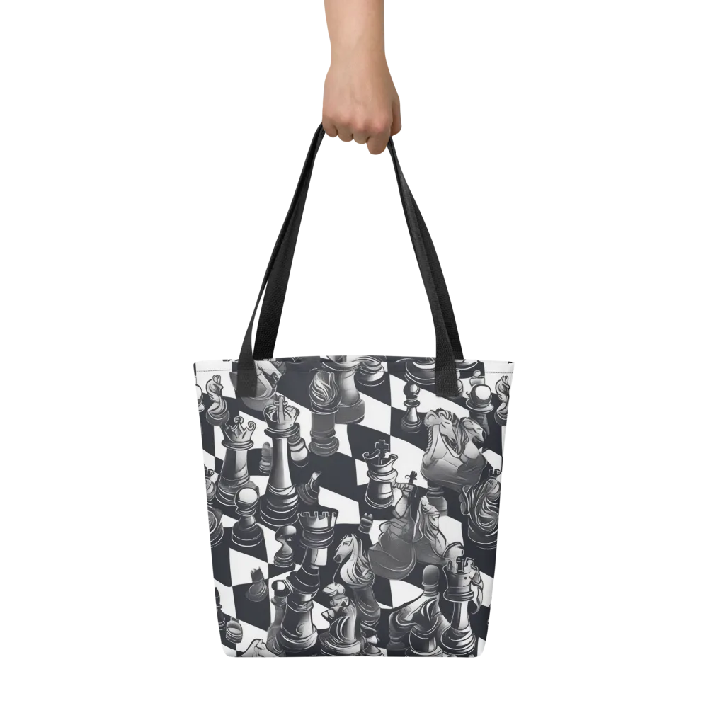 Midnight Gambit on Tote Bag — Front