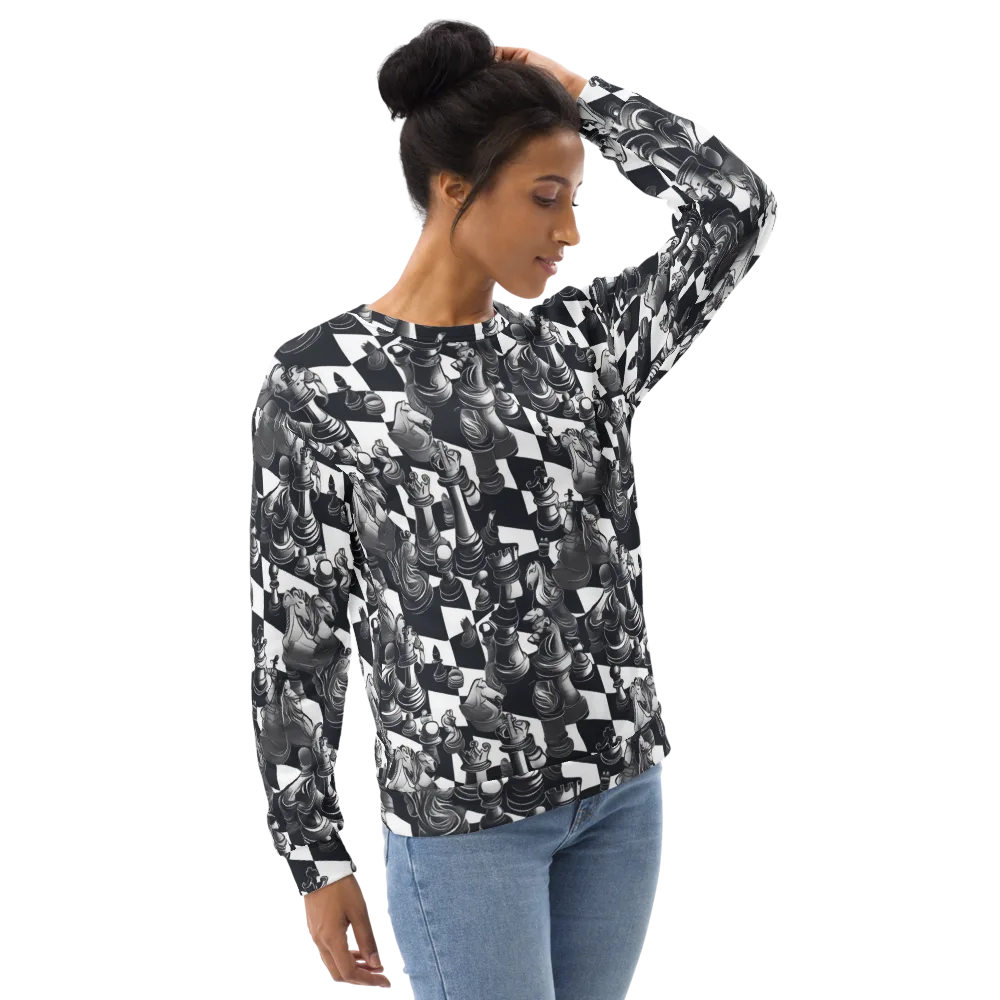 Midnight Gambit on Sweatshirt — Right Front