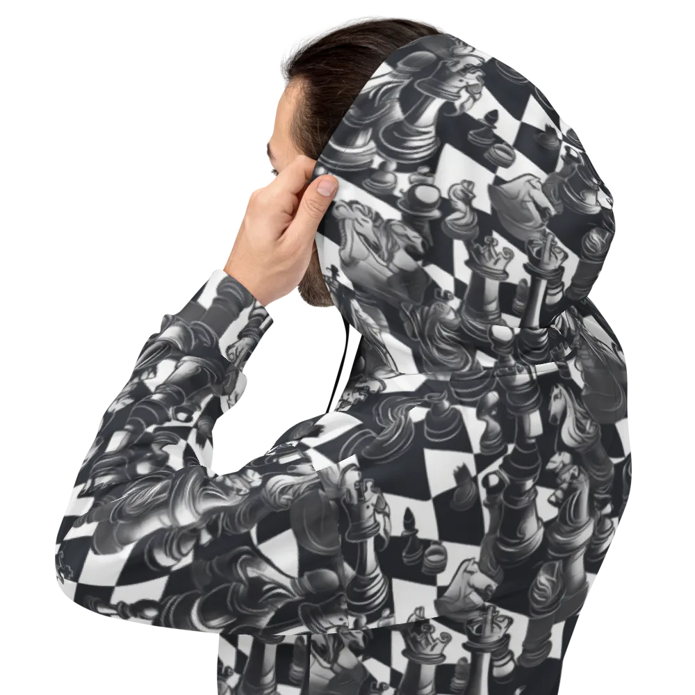 Midnight Gambit on Hoodie — Back