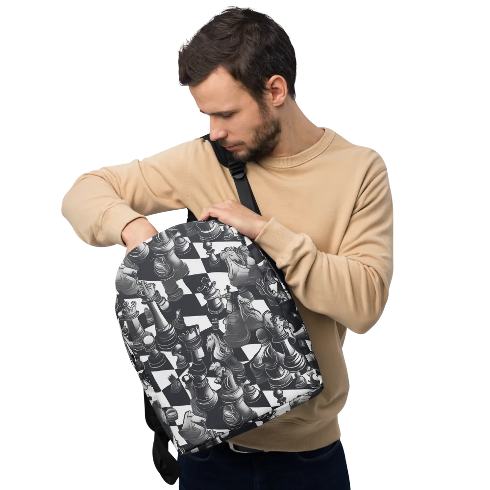 Midnight Gambit on Minimalist Backpack — Front