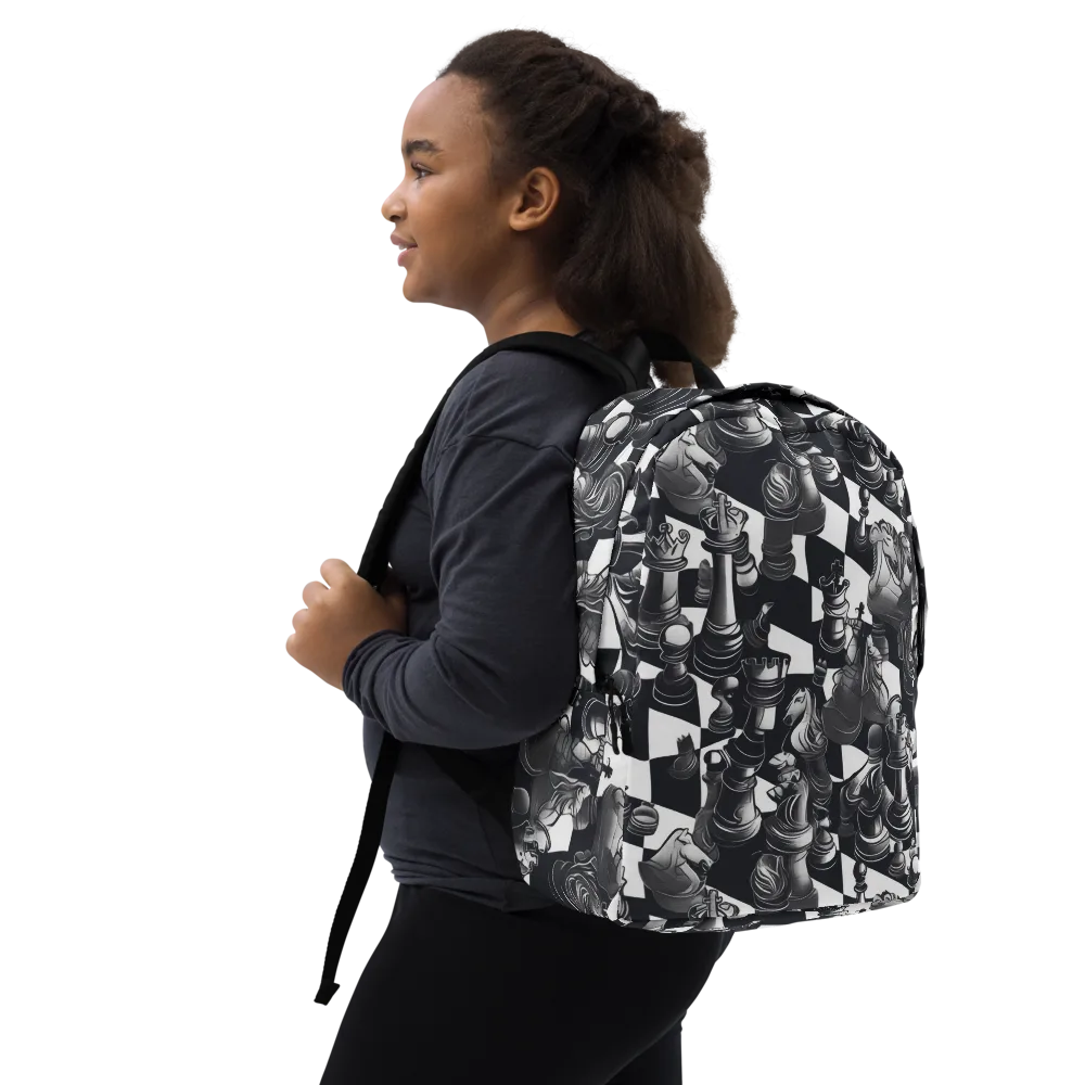 Midnight Gambit on Minimalist Backpack — Right Front