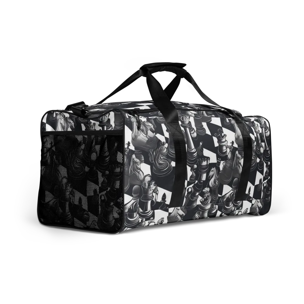 Midnight Gambit on Duffle Bag — Right Front