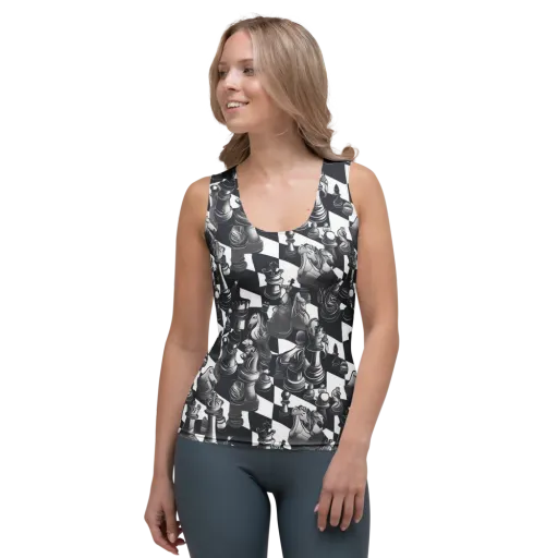 Midnight Gambit on a Women's Tank Top