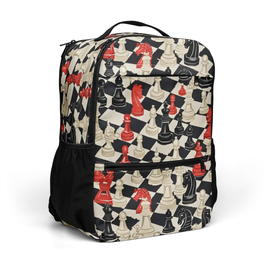 Gambit Rouge on Utility Backpack — Right Front