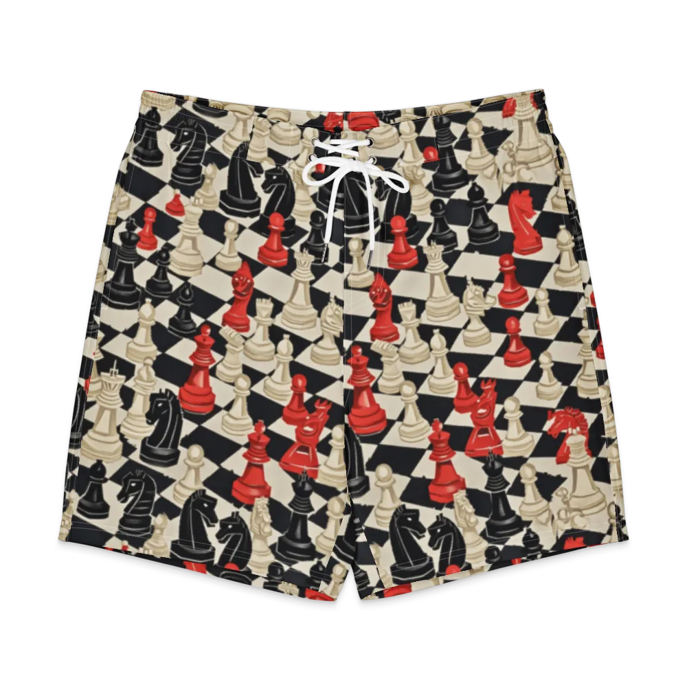 Gambit Rouge on Men's Board Shorts — Front