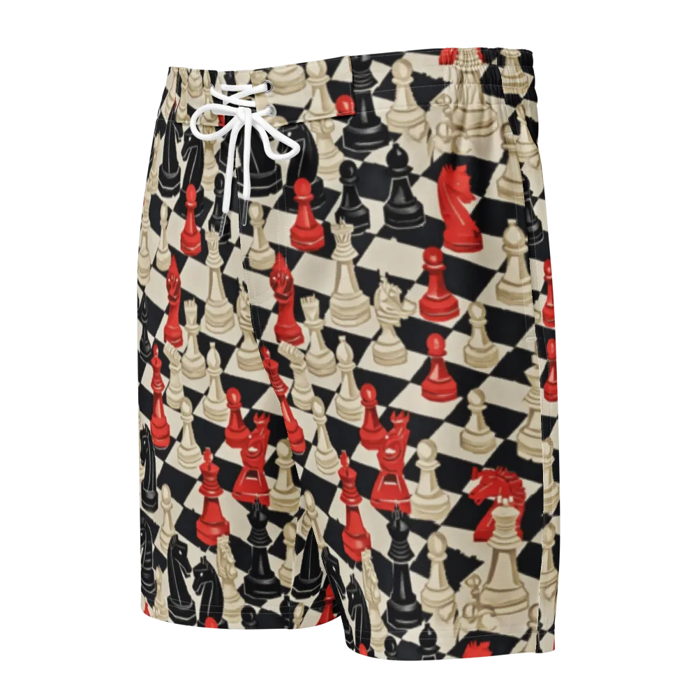 Gambit Rouge on Men's Board Shorts — Front