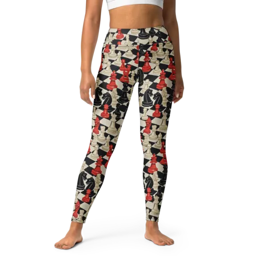 Gambit Rouge on a Yoga Leggings