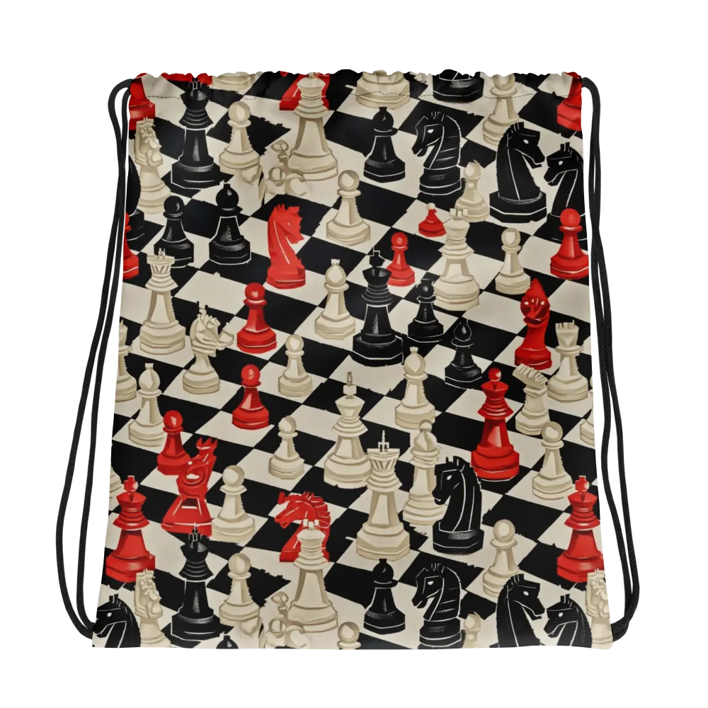 Gambit Rouge on Drawstring Bag — Photo