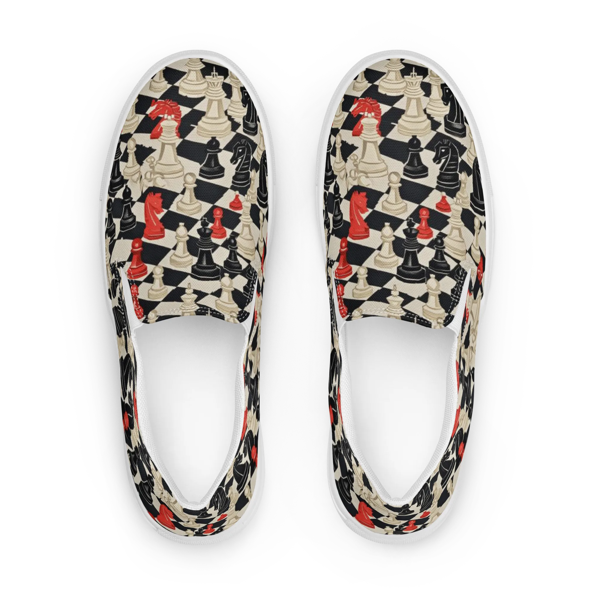 Gambit Rouge on Women's Slip-On Canvas Shoes — Front