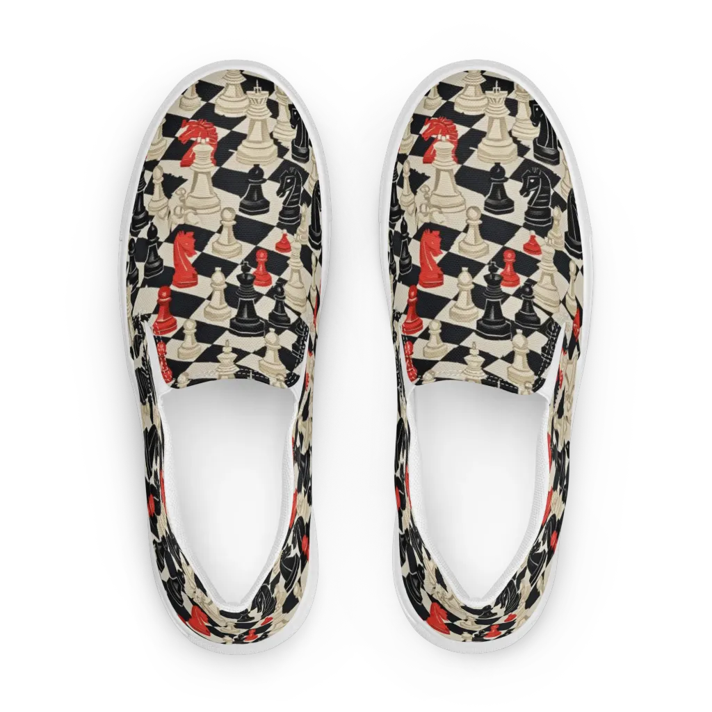 Gambit Rouge on Women's Slip-On Canvas Shoes — Front