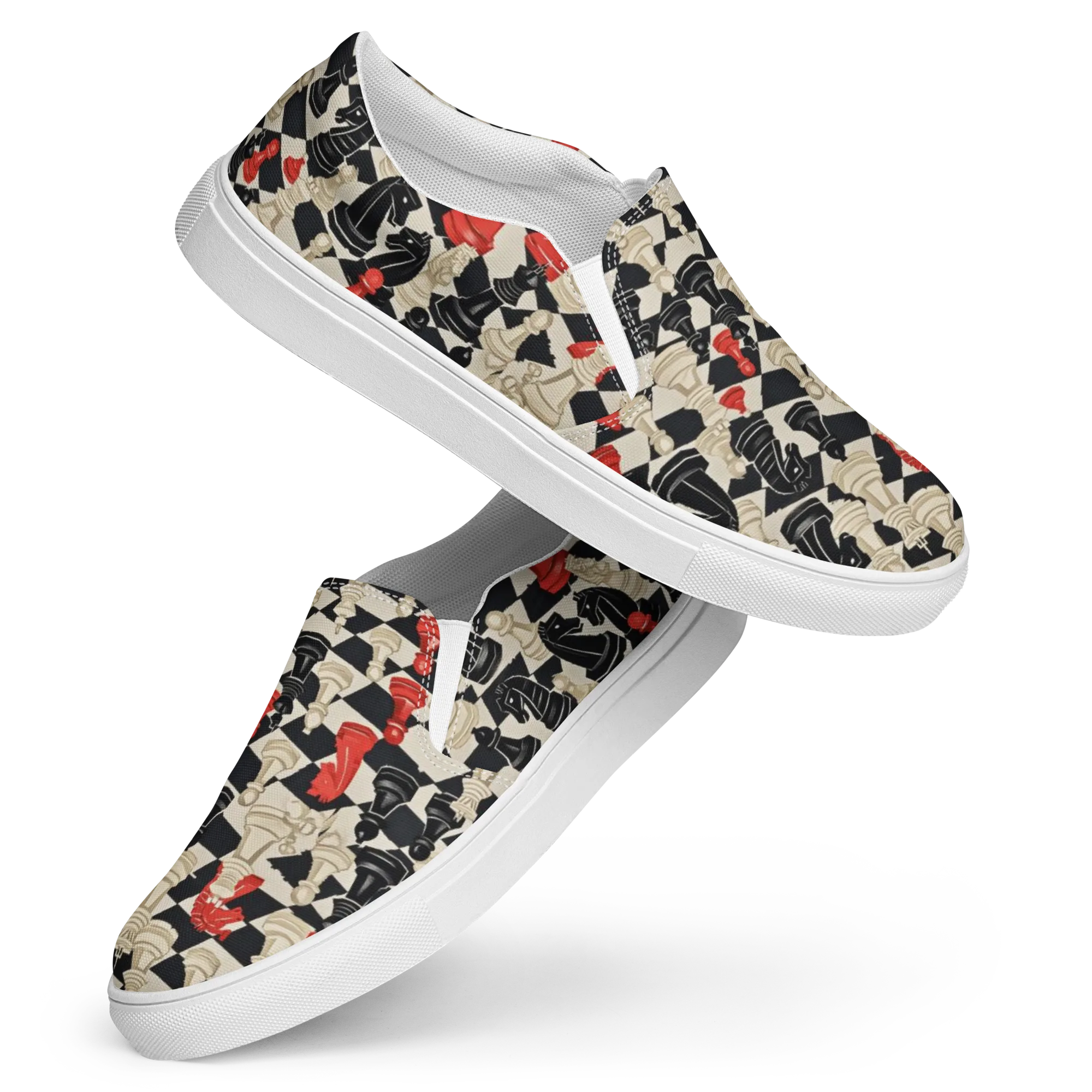 Gambit Rouge on Women's Slip-On Canvas Shoes — Front