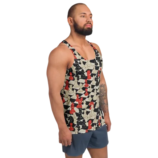 Gambit Rouge on a Men's Tank Top