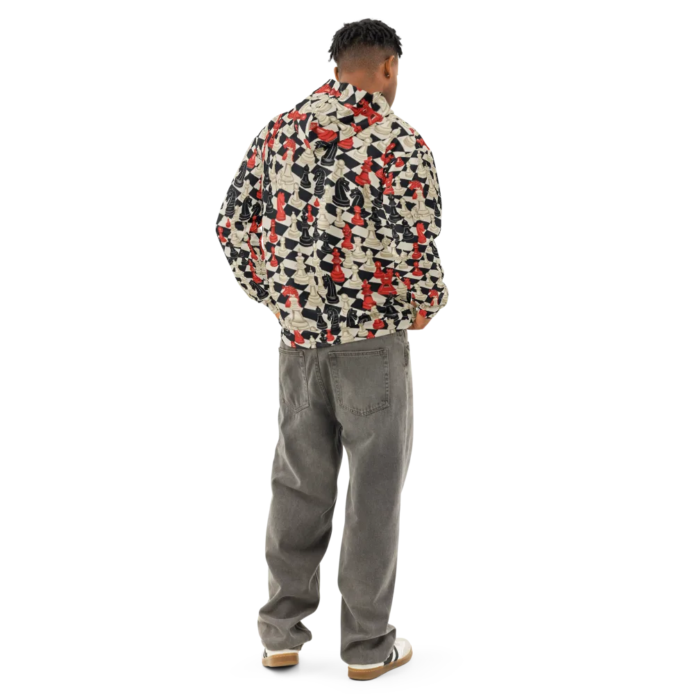 Gambit Rouge on Cotton Hoodie — Back
