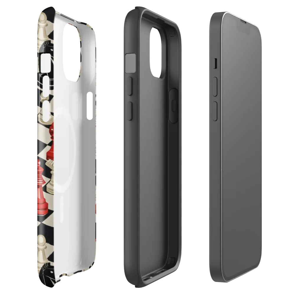 Gambit Rouge on MagSafe Tough Case for iPhone® — Front