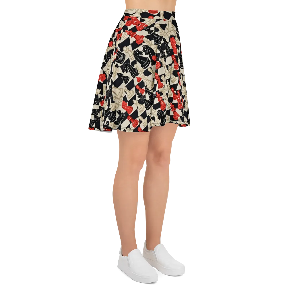 Gambit Rouge on Skater Skirt — Right