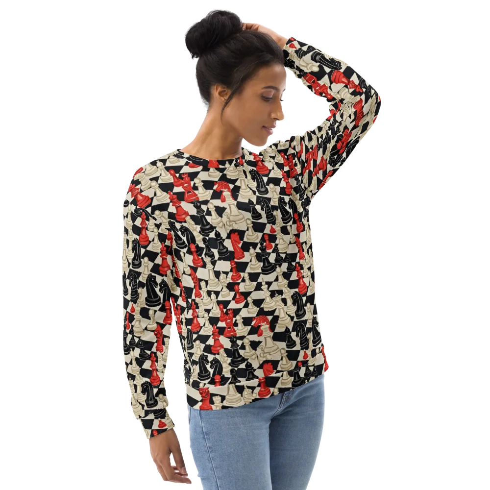 Gambit Rouge on Sweatshirt — Right Front