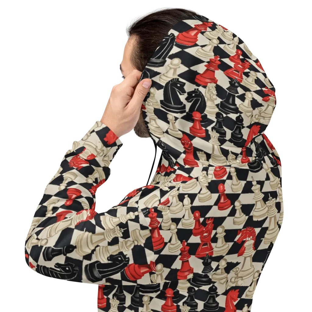 Gambit Rouge on Hoodie — Back