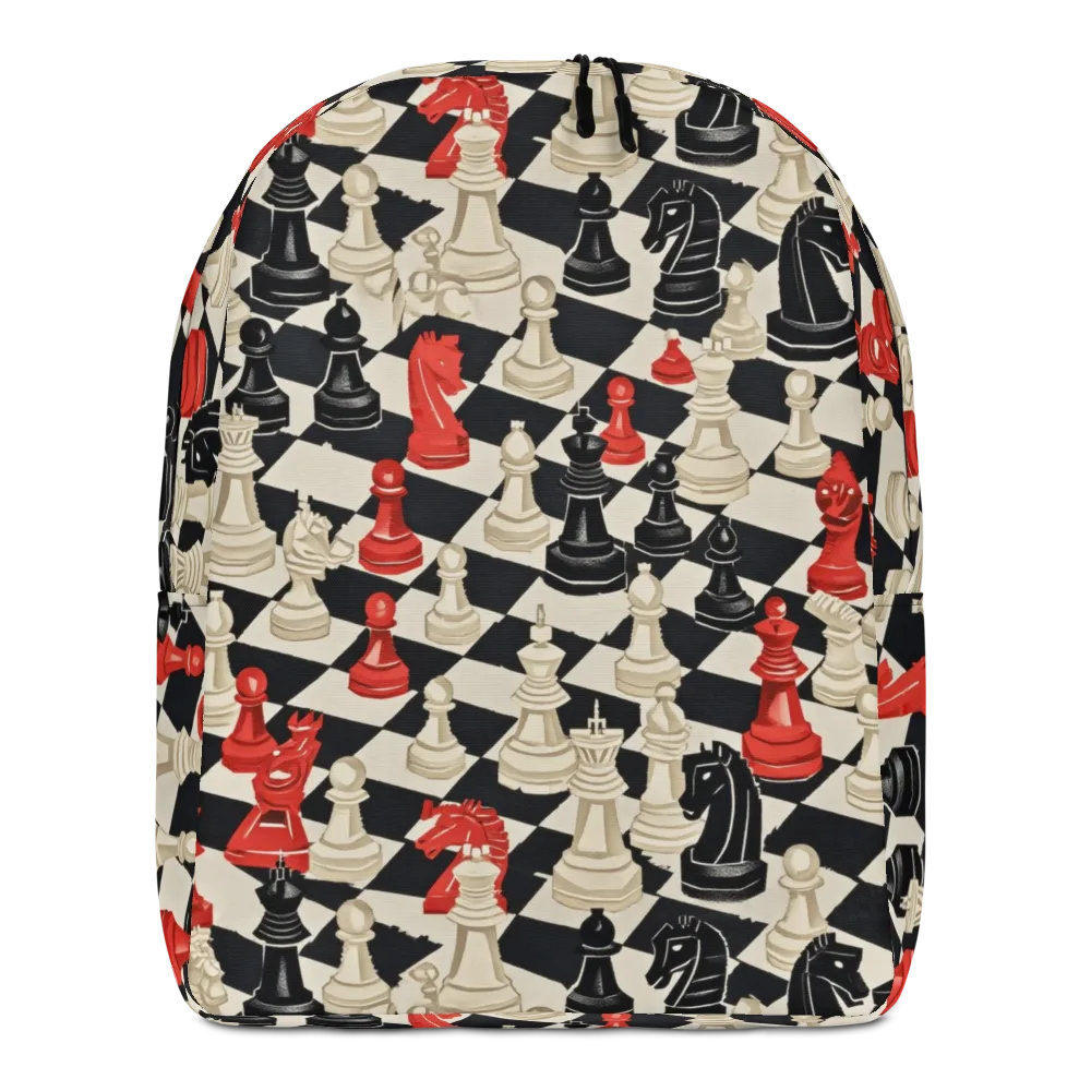Gambit Rouge on Minimalist Backpack — Front