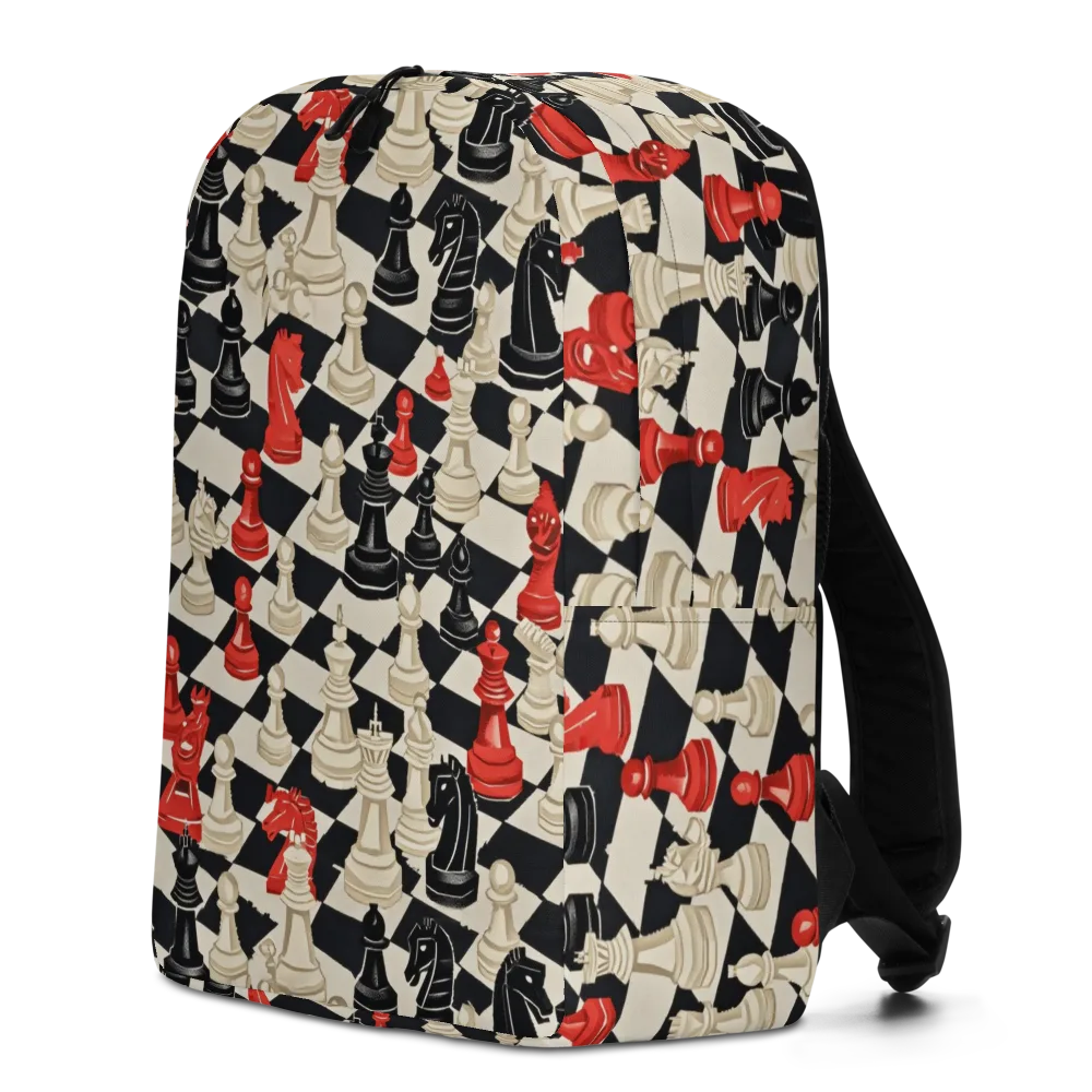 Gambit Rouge on Minimalist Backpack — Left