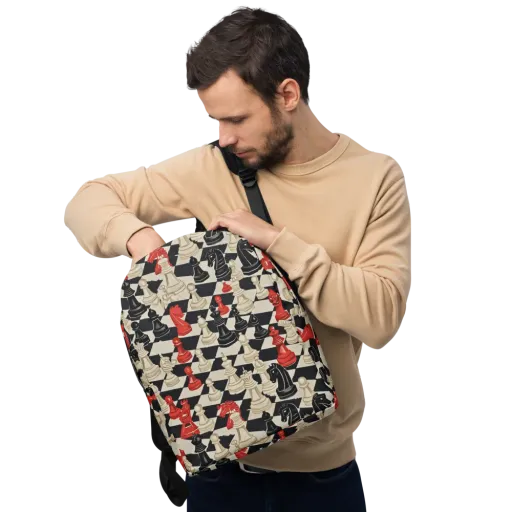 Gambit Rouge on a Minimalist Backpack
