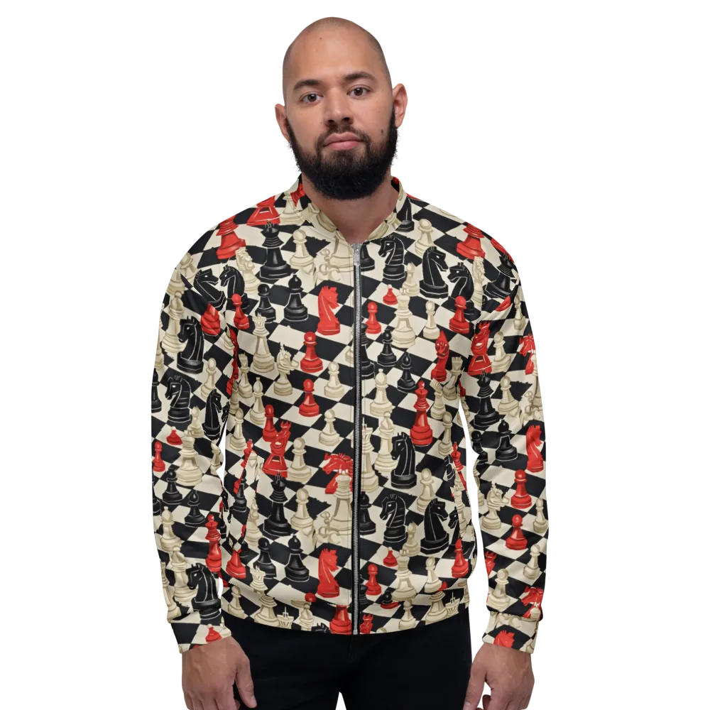 Gambit Rouge on Bomber Jacket — Front