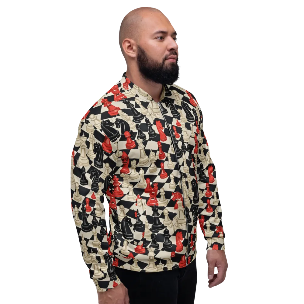 Gambit Rouge on Bomber Jacket — Right