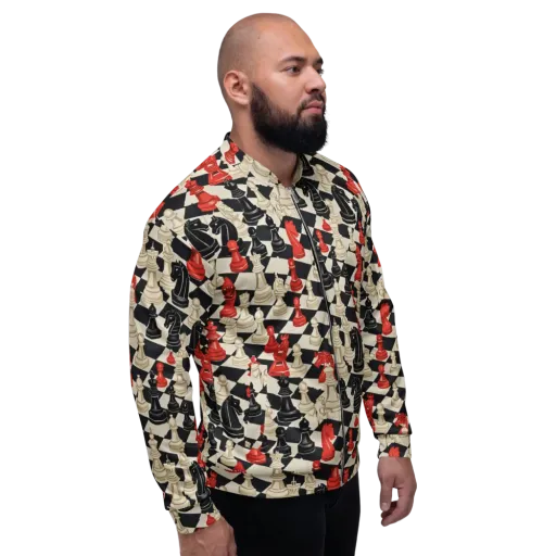 Gambit Rouge on a Bomber Jacket